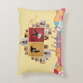 Unapologetic Personalized Feminine Photo Collage アクセントクッション (裏面(縦))