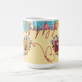 Unapologetic Personalized Feminine Photo Collage コーヒーマグカップ (中央)