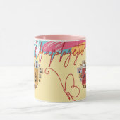 Unapologetic Personalized Feminine Photo Collage マグカップ (中央)