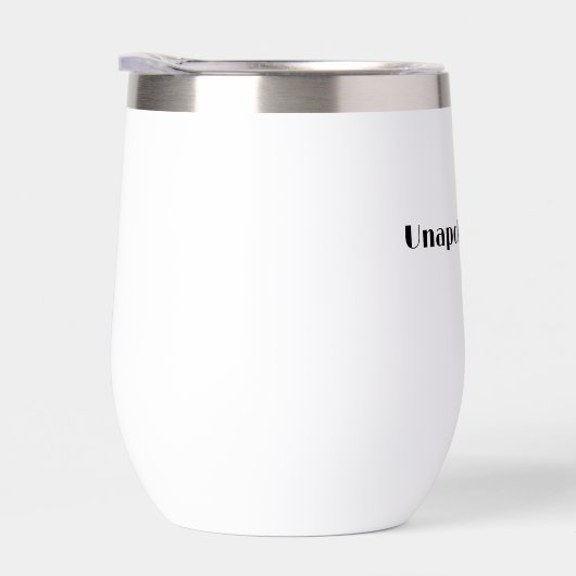 Unapologetic Self Love Confidence Be Yourself (右面)