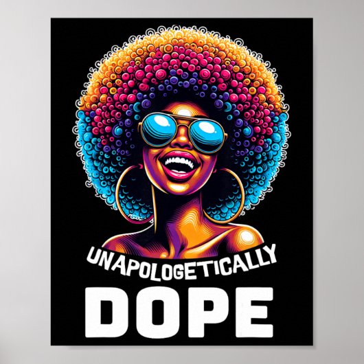Unapologetically Drug Black History Month African  ポスター (正面)