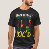 Unapologetically LOC'D Black History Month Melanin Tシャツ (正面)