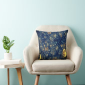 unar Glow Midnight Blue Celestial Moon クッション (椅子)