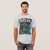 unASLEEPによる「カーニバル」の水彩画のTシャツ Tシャツ (正面フル)