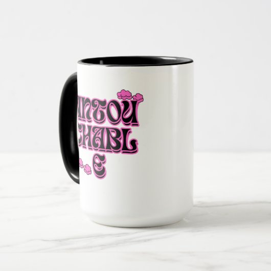 UNAVAILABLE – High Value Baddie Energy Mug マグカップ (正面左)