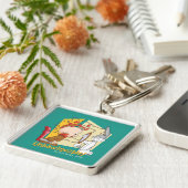 "Unbewievable"理容師バグBUNNY™ & Elmer Fdd キーホルダー (側面)