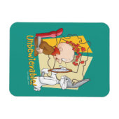 "Unbewievable"理容師バグBUNNY™ & Elmer Fdd マグネット (横)