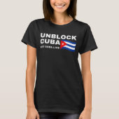 Unblock Cuba Tシャツ (正面)