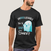 Unboolievableこれはブシートハロウィン幽霊 Tシャツ (正面)