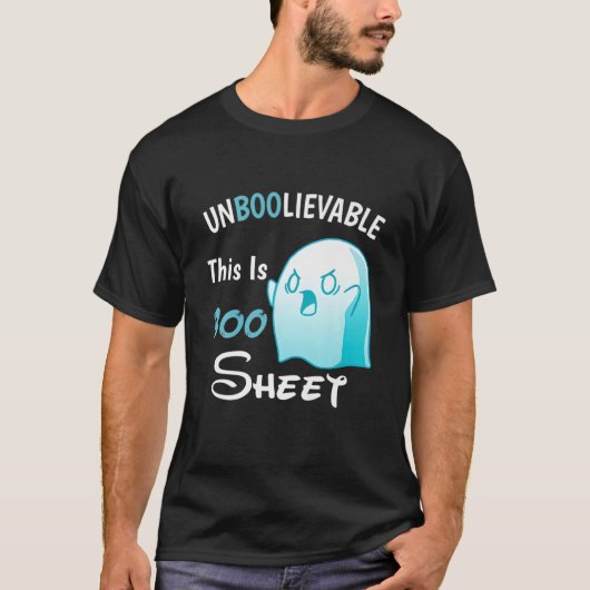 Unboolievableこれはブシートハロウィン幽霊 Tシャツ (正面)