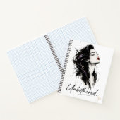 Unbothered. オリジナルノートブック 名入れギフト ノートブック (内部)