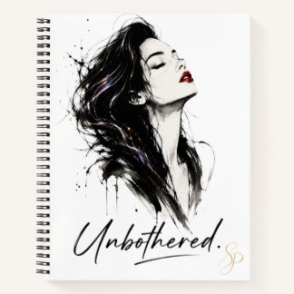 Unbothered. オリジナルノートブック 名入れギフト ノートブック