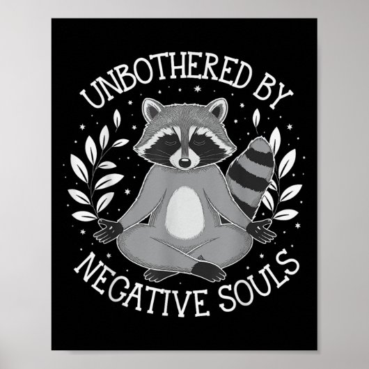 Unbothered By Negative Souls ポスター (正面)