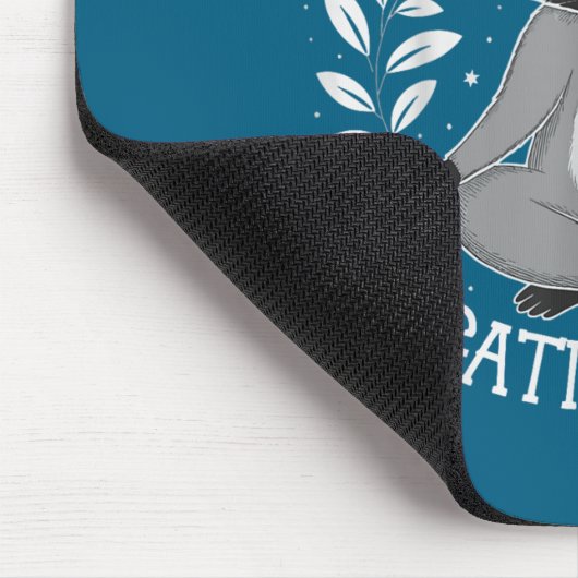 Unbothered By Negative Souls  マウスパッド (コーナー)