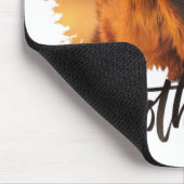 Unbothered Golden Hour Dog – Premium Minimalist  マウスパッド (コーナー)