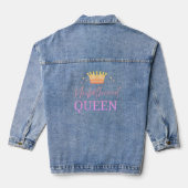Unbothered Queen- Denim Jacket デニムジャケット (裏面)
