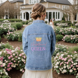 Unbothered Queen-  Denim Jacket デニムジャケット