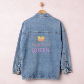 Unbothered Queen- Denim Jacket デニムジャケット (ハンガー)