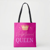 Unbothered Queen Tote Shopping Bag トートバッグ (正面)