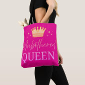 Unbothered Queen Tote Shopping Bag トートバッグ (クローズアップ)