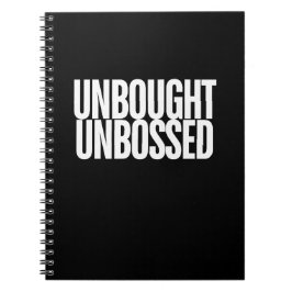 Unbought Unbossed Bold Chisholm ノートブック
