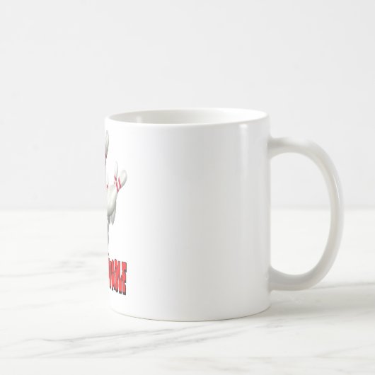 Unbowlievableのボーリング コーヒーマグカップ (右)