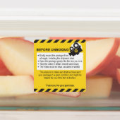 Unboxing Fixed Label and Guarantee ラベル (貼付)