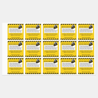 Unboxing Fixed Label and Guarantee ラベル