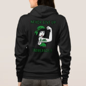 UNBREAKABLE （長い髪）...C Diff パーカ (裏面)