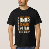Unbreakable Alpha Mindset T-Shirt – Savage Gymwear Tシャツ (正面)