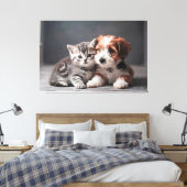 Unbreakable Bonds キャンバスプリント (インサイチュ (寝室))