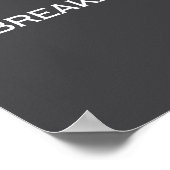 Unbreakable Insrational Motivational Saying  ポスター (角)