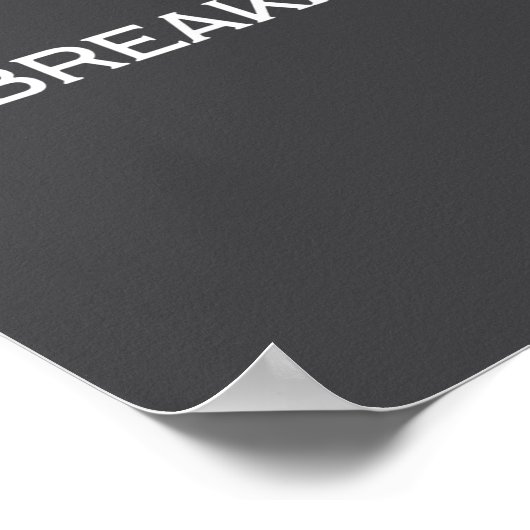 Unbreakable Insrational Motivational Saying  ポスター (角)