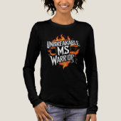"Unbreakable: MS Warrior" Gothic T-Shirt トライブレンドＴシャツ (正面)