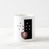 UNBREAKABLE Mug — Motivational Typography コーヒーマグカップ (中央)