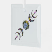 Unbreakable Nature's Cycle  ガラスオーナメント (正面左)