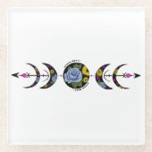 Unbreakable Nature's Cycle  ガラスコースター (正面)