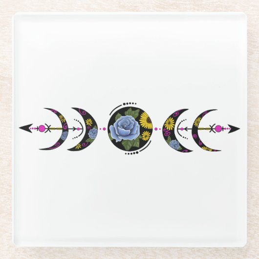 Unbreakable Nature's Cycle  ガラスコースター (正面)