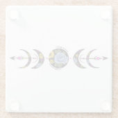 Unbreakable Nature's Cycle  ガラスコースター (裏面)