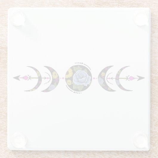 Unbreakable Nature's Cycle  ガラスコースター (裏面)