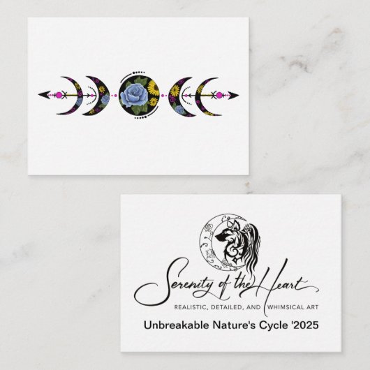 Unbreakable Nature's Cycle  ノートカード (正面/裏面)