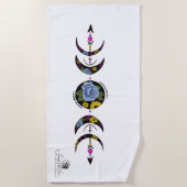 Unbreakable Nature's Cycle ビーチタオル (正面)