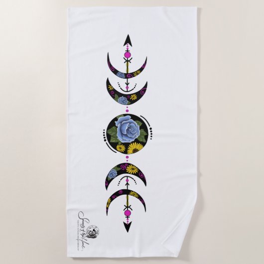 Unbreakable Nature's Cycle ビーチタオル (正面)