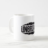 Unbroken Motivation コーヒーマグカップ (正面左)