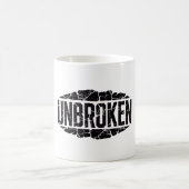 Unbroken Motivation コーヒーマグカップ (中央)