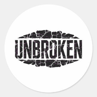 Unbroken Motivation  ラウンドシール