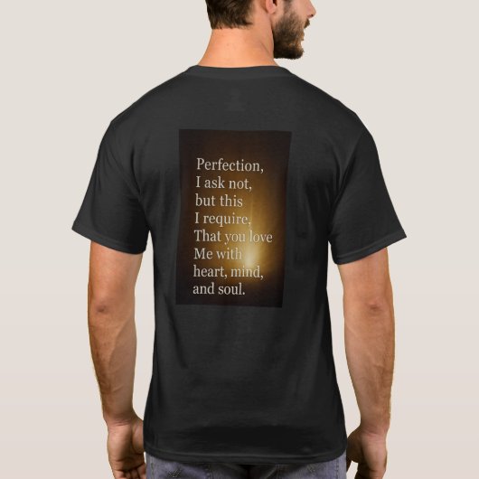 Unburdened – 聖霊に導かれたTシャツ Tシャツ (裏面)