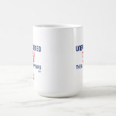 Unburdened by the last 4 years - 2024 コーヒーマグカップ (中央)