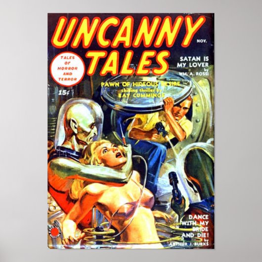 Uncanny Tales - – サタンは私の恋人 ポスター (正面)