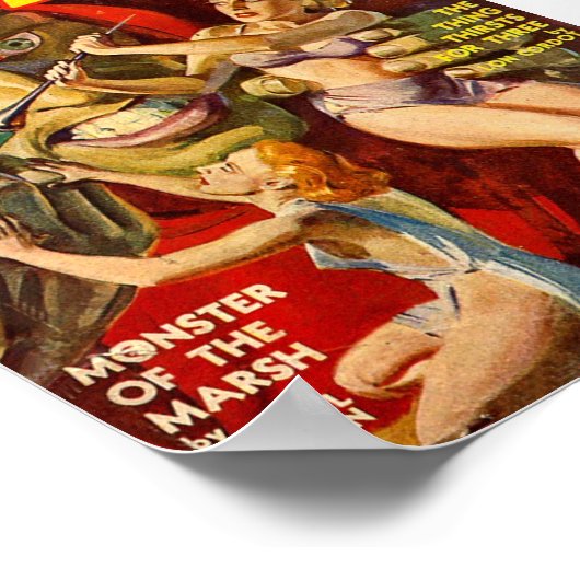 Uncanny Tales Comic Poster May ポスター (角)